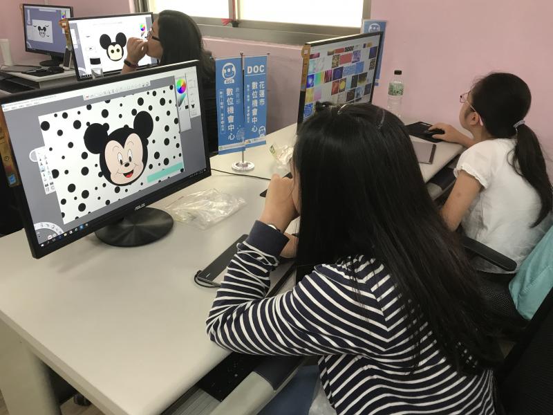 學員操作畫面