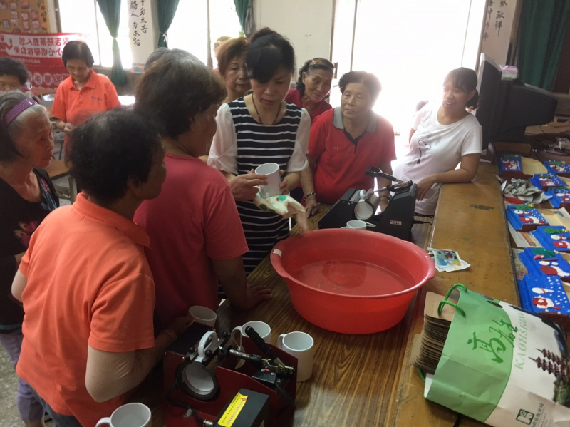 學員開心的分享作品