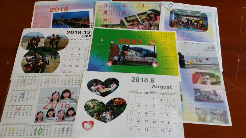 年月曆學員作品3