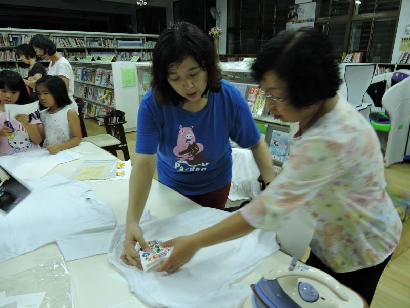 把照片印製在T桖上