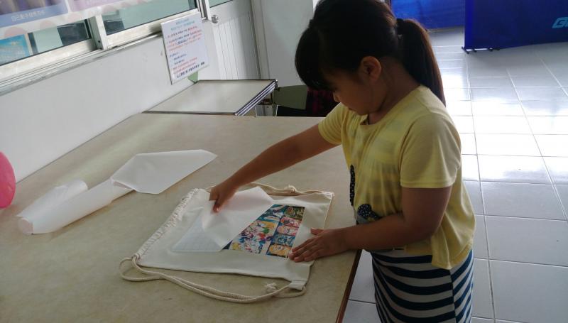 小朋友製作印刷提袋