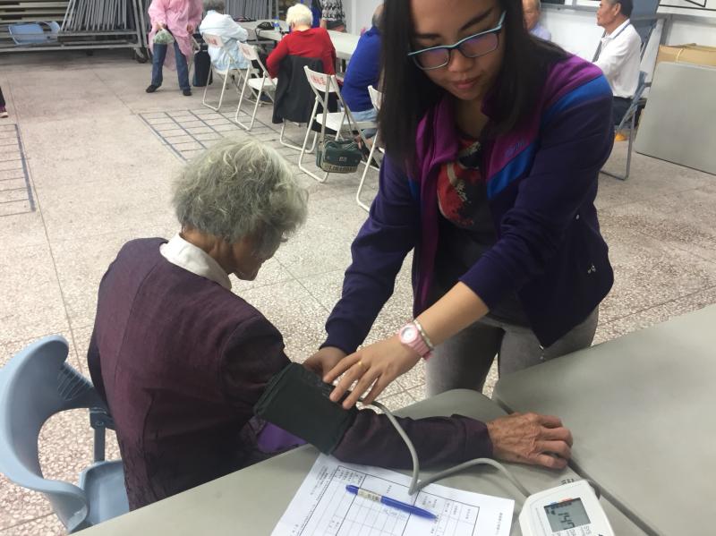 課堂中間還要量血壓