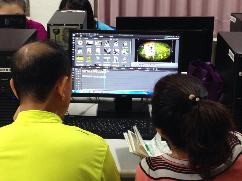 學習上盡的夫妻檔