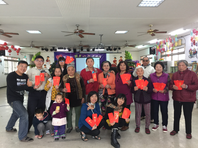 學員開心的分享作品