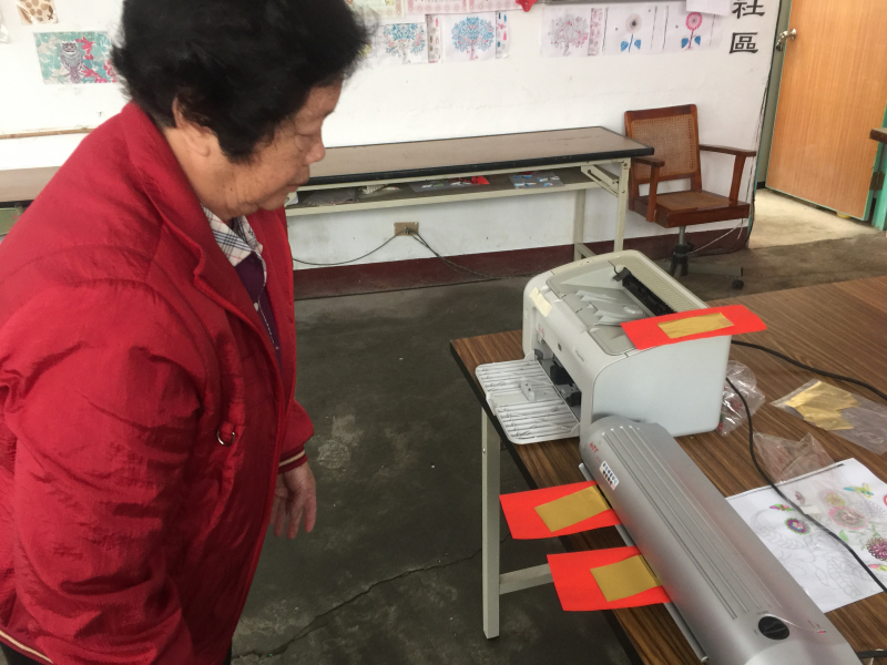 學員上課練習情形