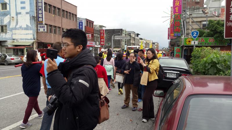 學員到戶外走訪