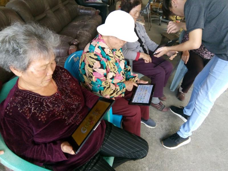 學員自己練習操作畫面