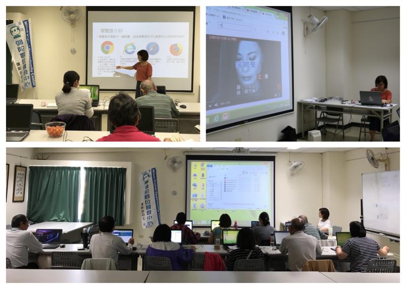 老師生動活潑的介紹課程內容