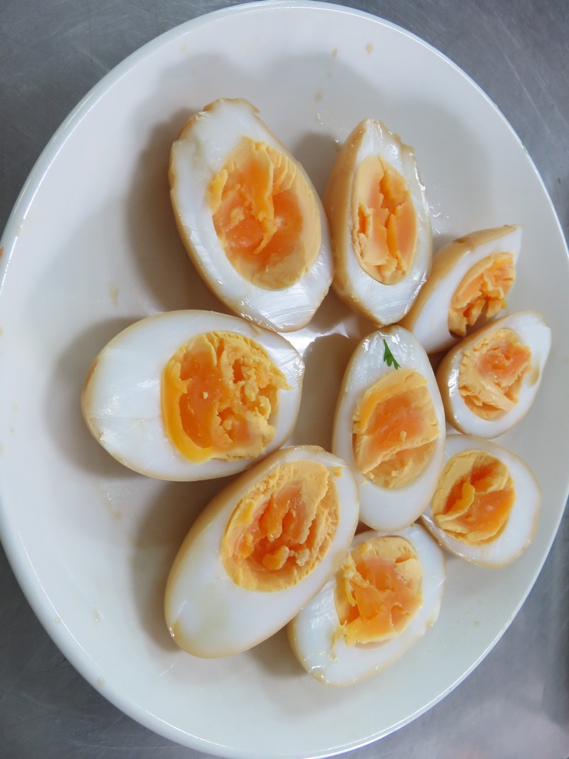 用手機學美食-溏心蛋。