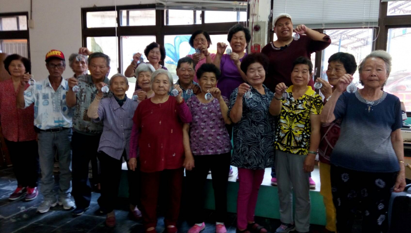 學員開心的分享作品