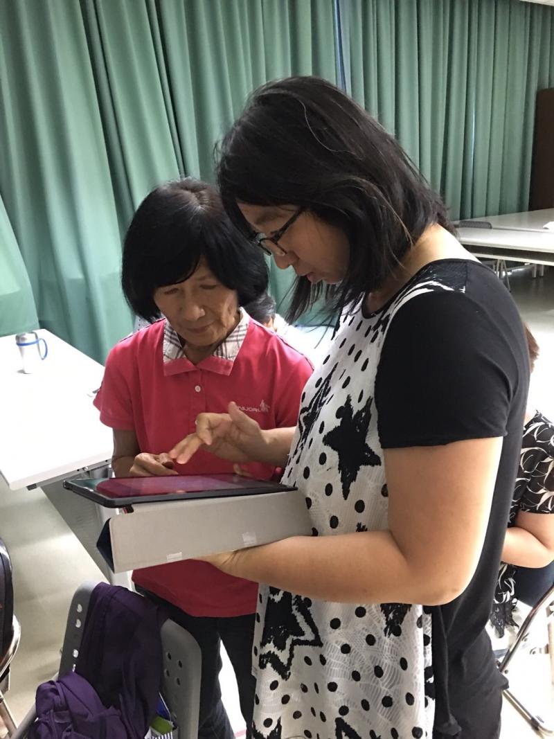 學員一起分享製作心得