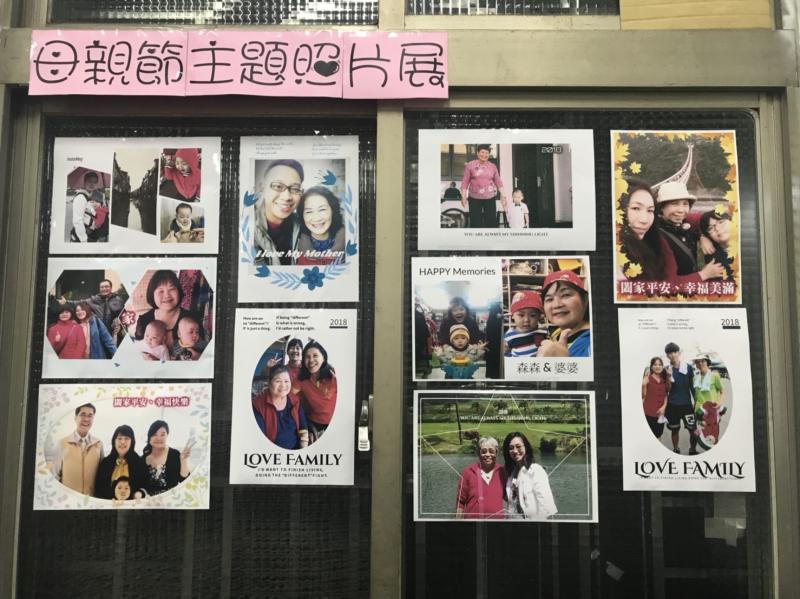 媽媽學員們自己試著修圖後製自己的照片