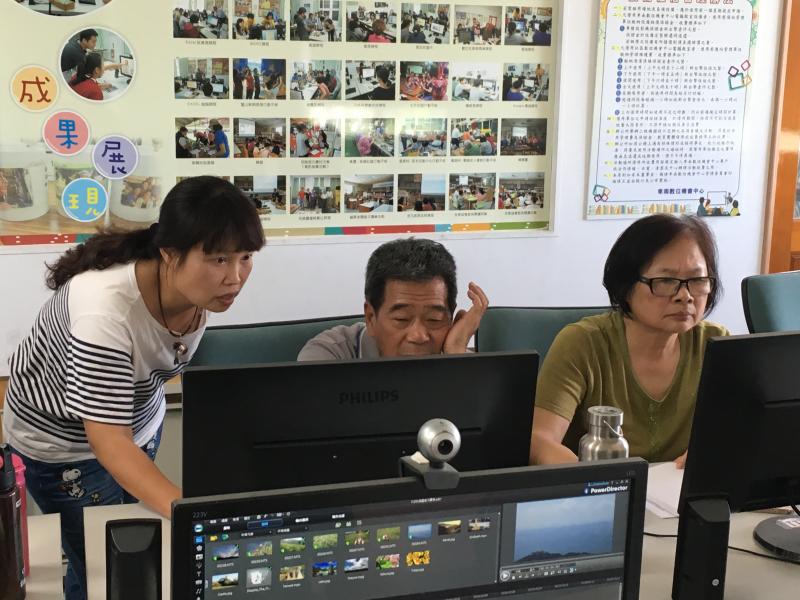 學員實際練習