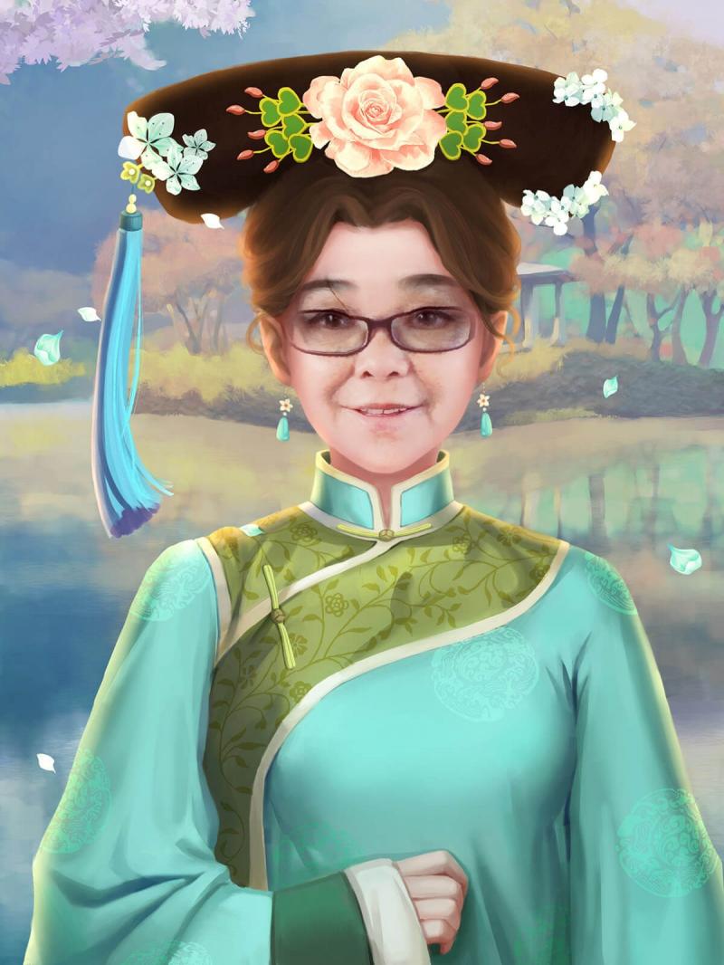 課程中，無論是古裝或時裝，學員嘗試拍下不同造型
