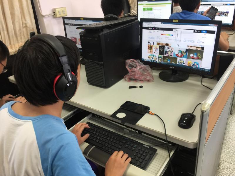 收集主題照片，並加以整理至資料夾。