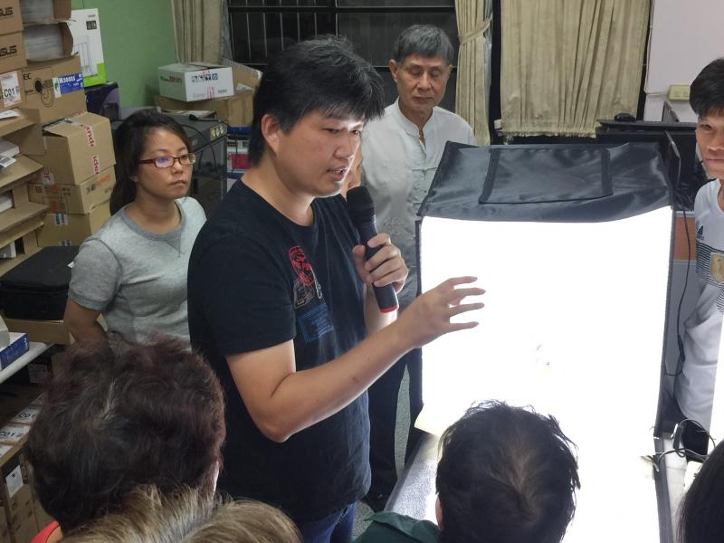 小小攝影棚，如何拍出美美的商品。