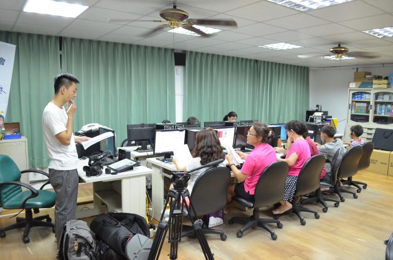 講師對於學員製作的影片講評