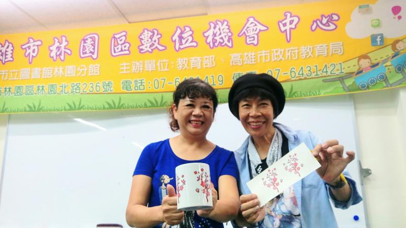 全體學員開心完成作品與講師合照