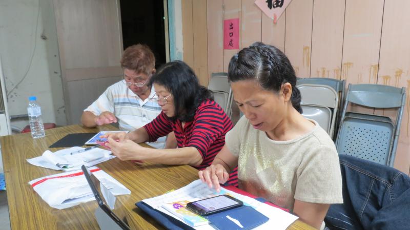 實際操作Line時間更熟悉line畫面