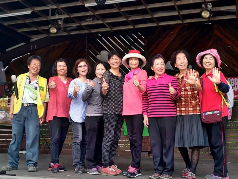 社區記錄達人，學員大合照