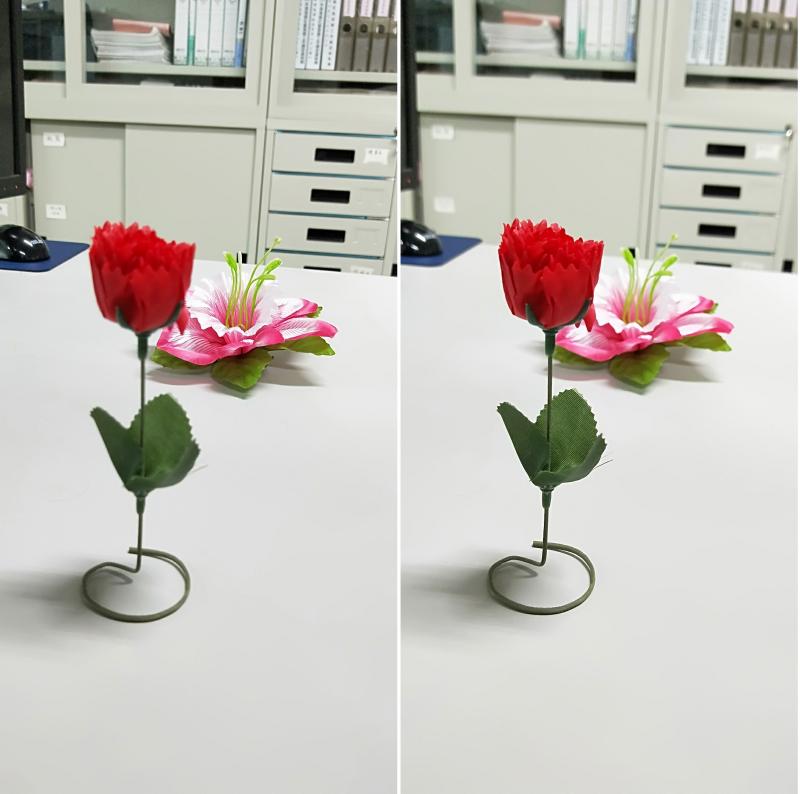 用平板也能對焦拍出相片景深