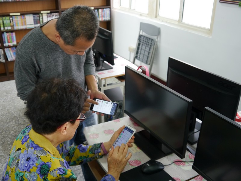 終於大聲說:我又學會了好多操作設定了。