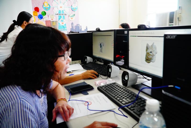 學員電腦操作情形