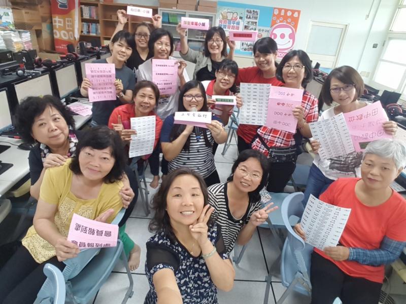 學員成品大合照