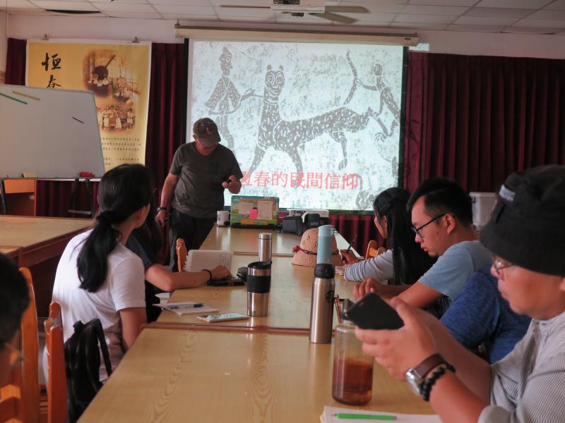 講師解說民俗文化