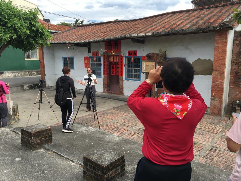 與在地文工作合作，述說殲炮城歷史