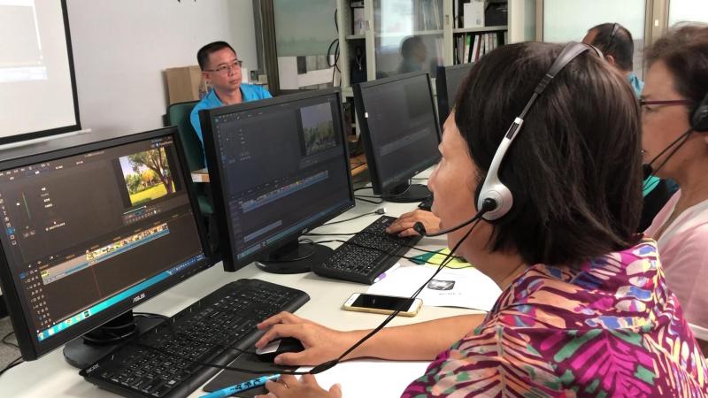 六甲好風情,學員影片中自行錄音解說六甲風情