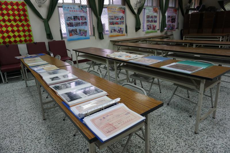 在地文化影像紀錄專班課程，拍攝中寮和興社區的老照片