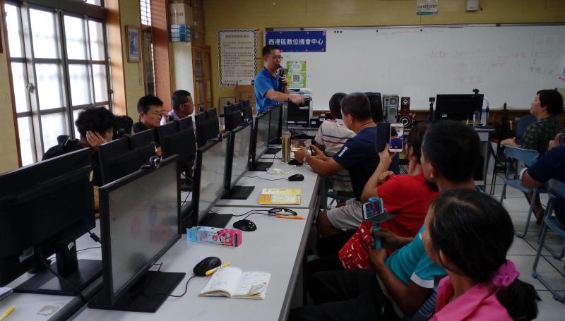 影片剪輯上課照片