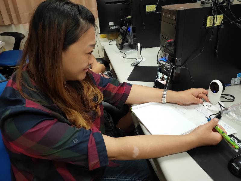 攝影機實際操作