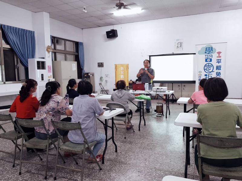 大庄社區婦女平板應用班1