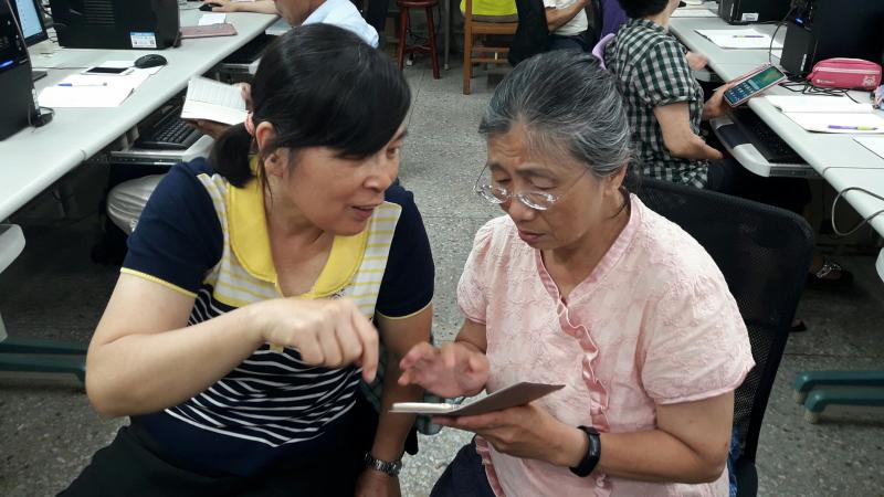 學習的過程,可以互相研討,這樣就容易精進