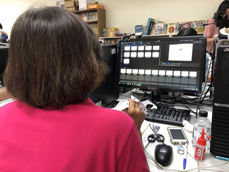 將拍好的照片匯製成影片