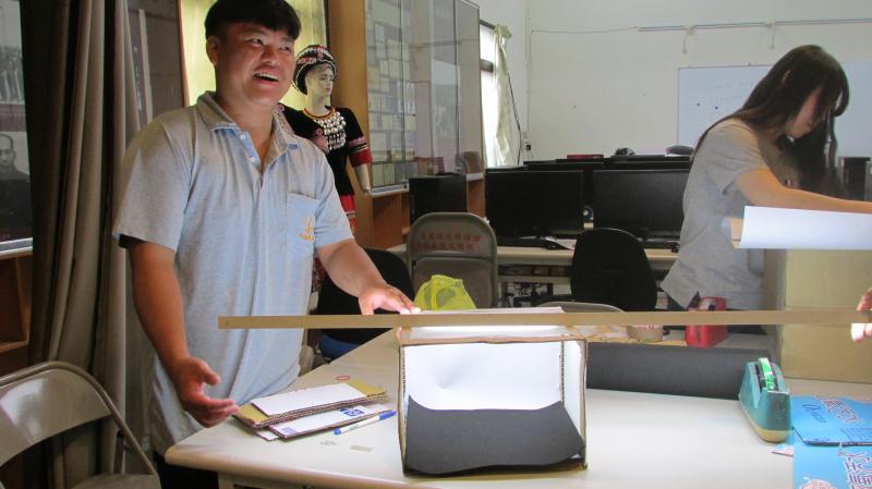 學員完成的作品-小型攝影箱