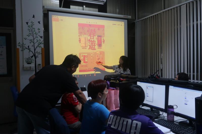 葉老師上課教學