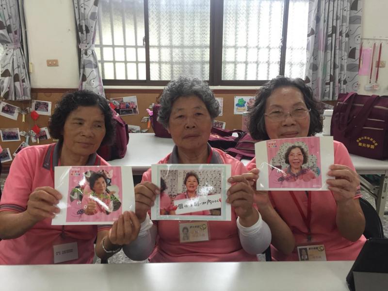 學員作品輸出並合照