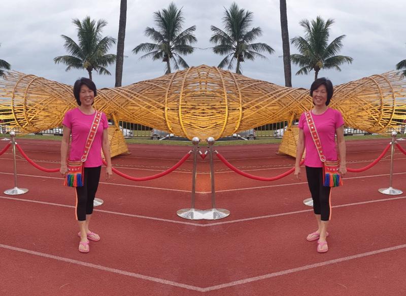 學員用課程間習得的編輯技巧所以製作的相片。