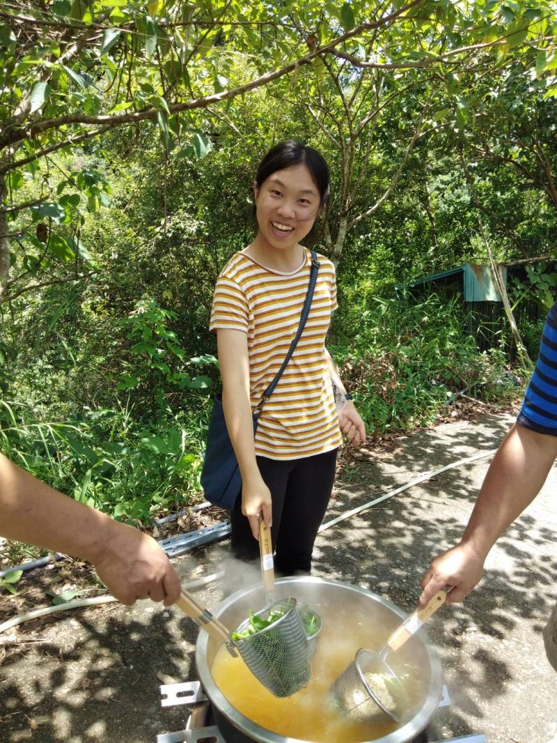 體驗~野炊聖品  木器化爐  燙野菜
