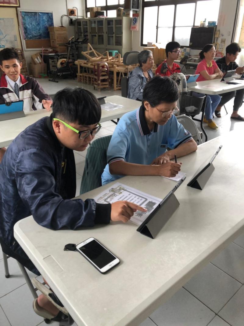 學員都很認真在學習