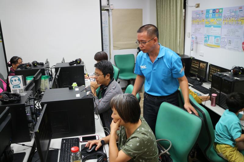 指導學員影片載入及剪輯