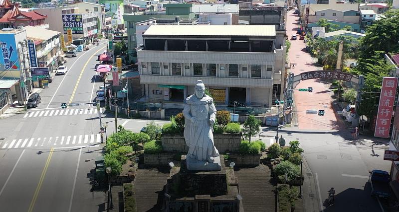 國姓爺代表進入國姓鄉門戶的守護神