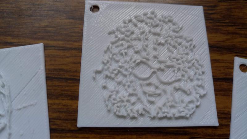 特寫帶有捲髮的學員頭像印章