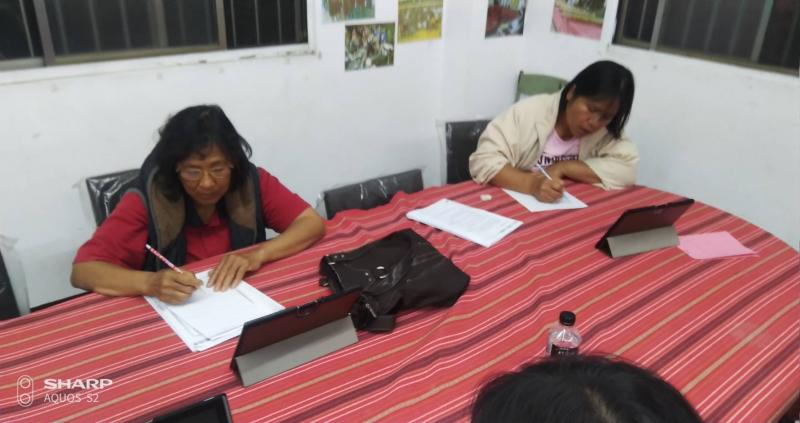 平板的大螢幕讓學員們能看得更清楚！使用上也很簡單，