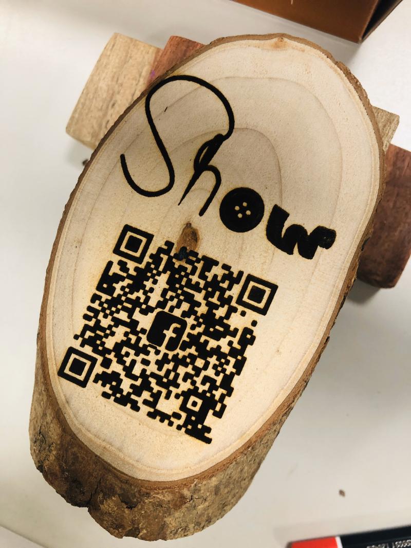 學員作品 招牌與QRCODE