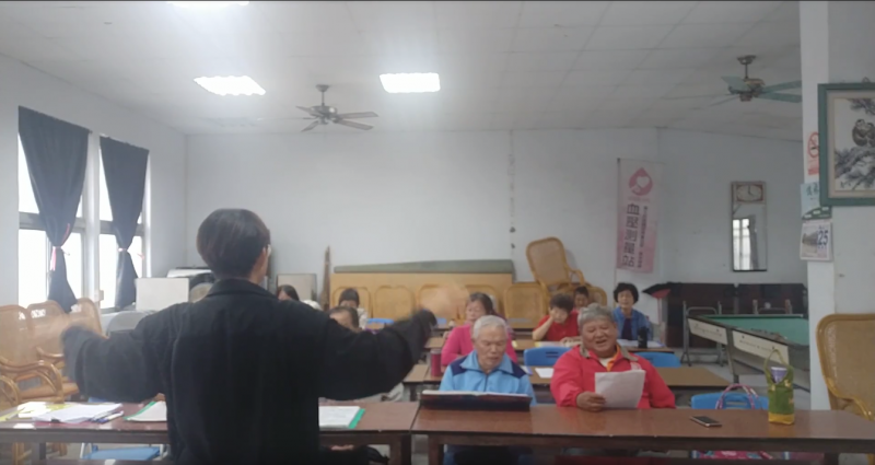 竹田歌謠班-練習中