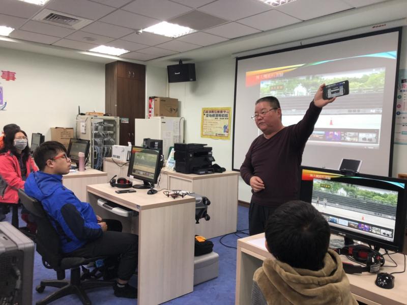 實際操作讓學員了解基本要注意的安全性